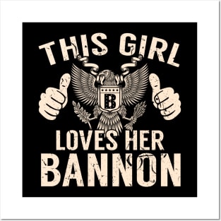 BANNON Posters and Art